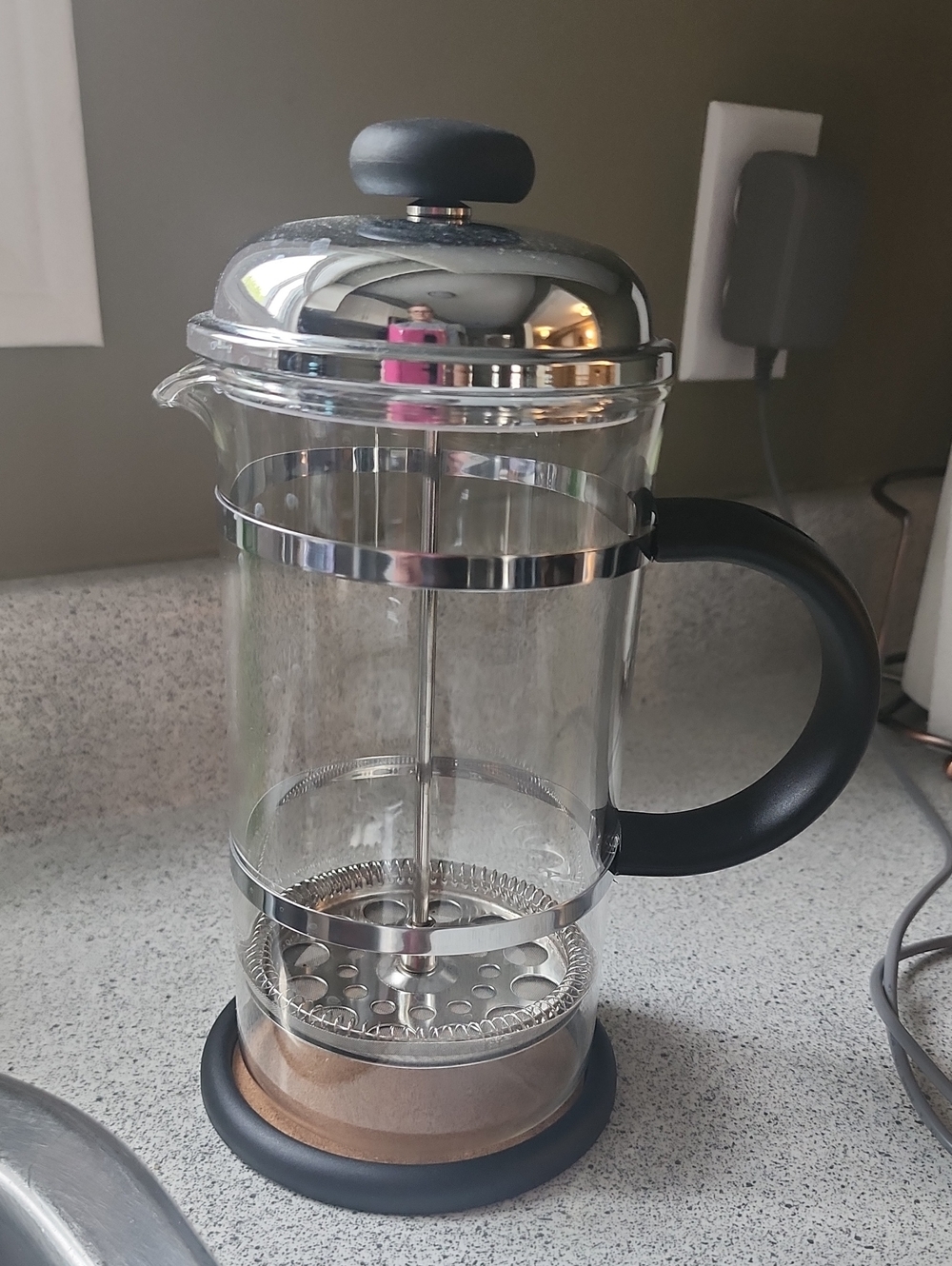 French Press Coffee Maker With Stand
